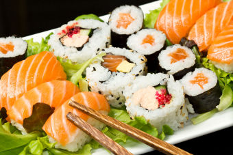 Sushi im Keio Restarant Neu-Ulm
